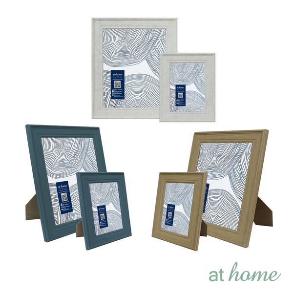 At Home Belgin Modern Picture Frame Border Design Photo Display – 5x7 & 8x10