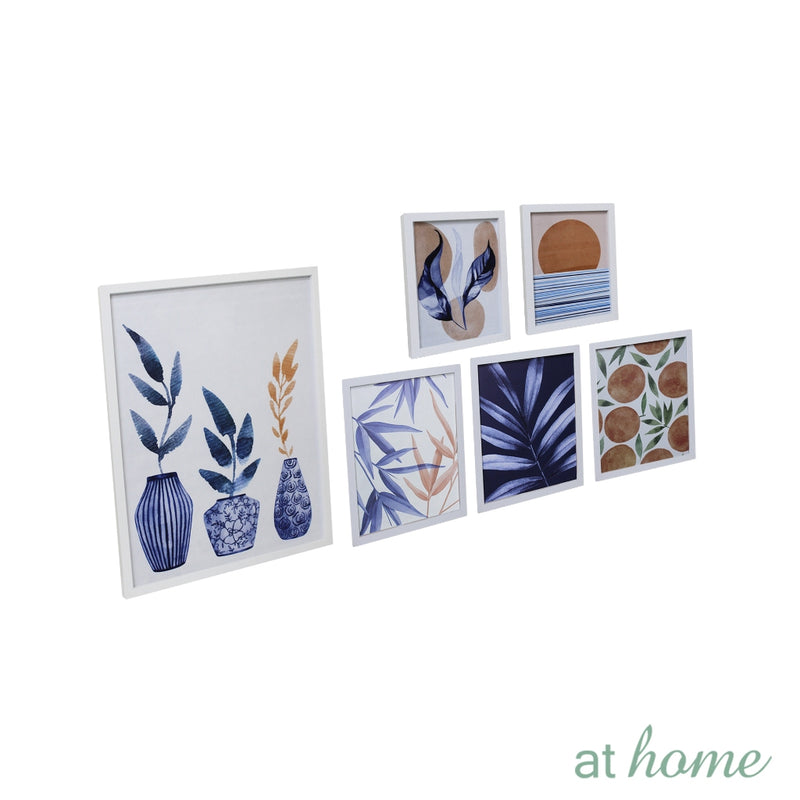 Set of 6 Or 7 Renee Canvas Wall Frame