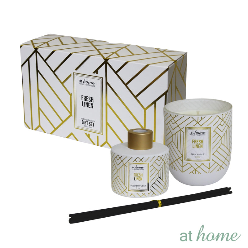 1pc Reemy Fragrance Gift Set - Jar Candle and Reed Diffuser