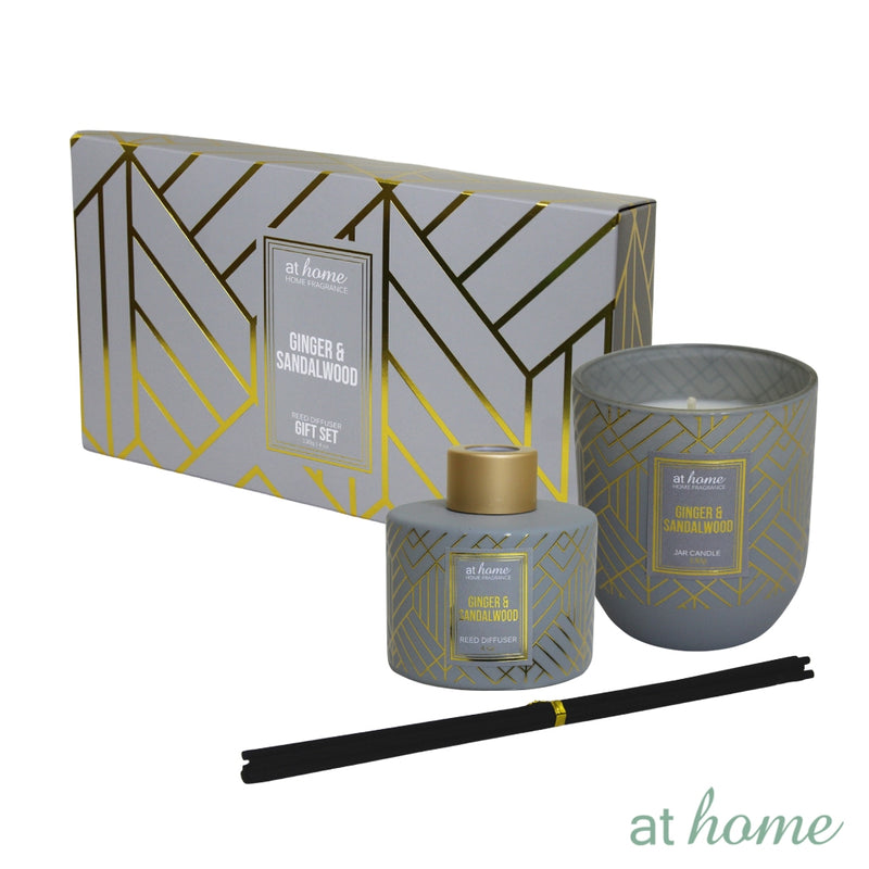 1pc Reemy Fragrance Gift Set - Jar Candle and Reed Diffuser