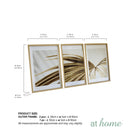 Ray Of Gold Nordic Wall Frame Set of 3