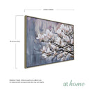 Blossoming Flower Deluxe Wall Art