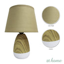 Xyla Ceramic 11 Inches Table Lamp w/ Linen Shade