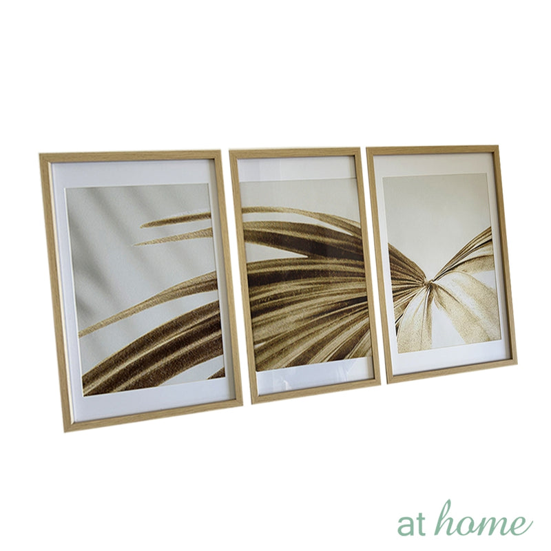 Ray Of Gold Nordic Wall Frame Set of 3