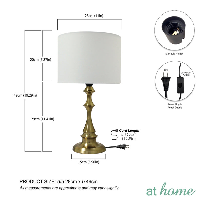 Gwen Metal Table Lamp