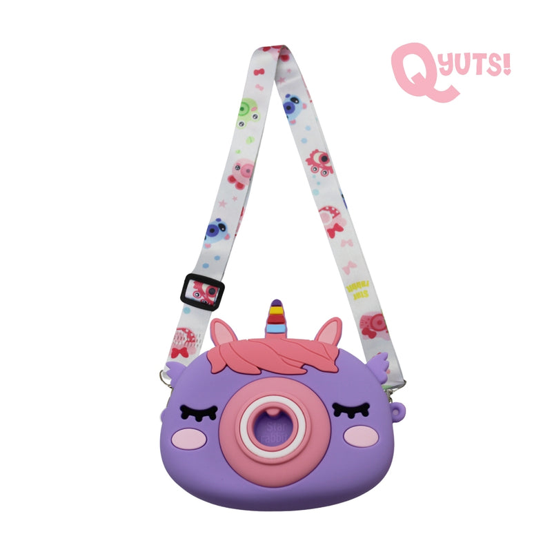 Unicorn Coin Purse with Zipper Silicone Wallet [RANDOM DESIGN]