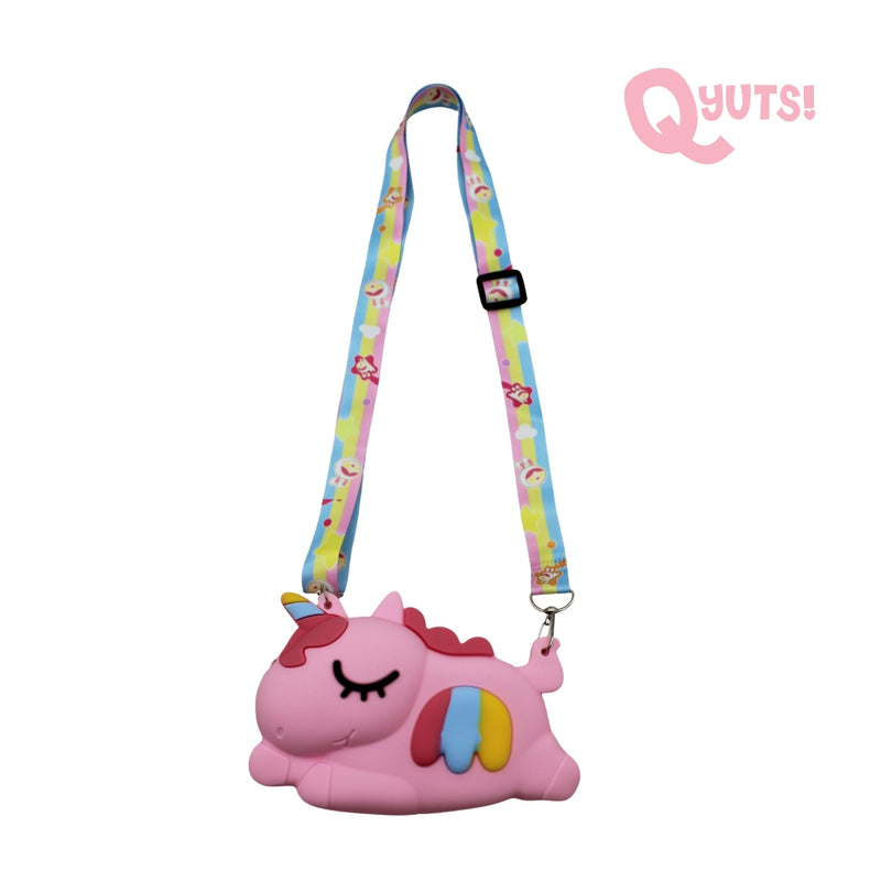 Unicorn Coin Purse with Zipper Silicone Wallet [RANDOM DESIGN]