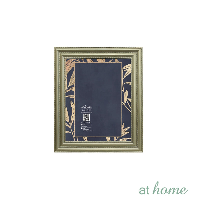 At Home Bach Modern Picture Frame w/ White Lining – Border Design Photo Display