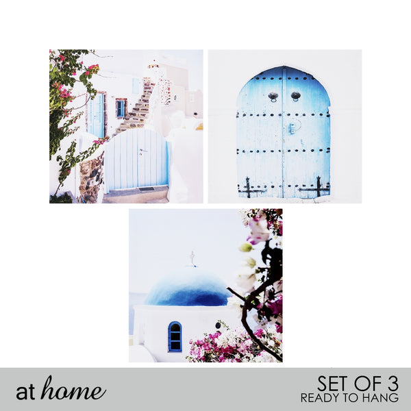 At Home Ready to Hang Canvas Set Frame - Janine B Wall Art Decor