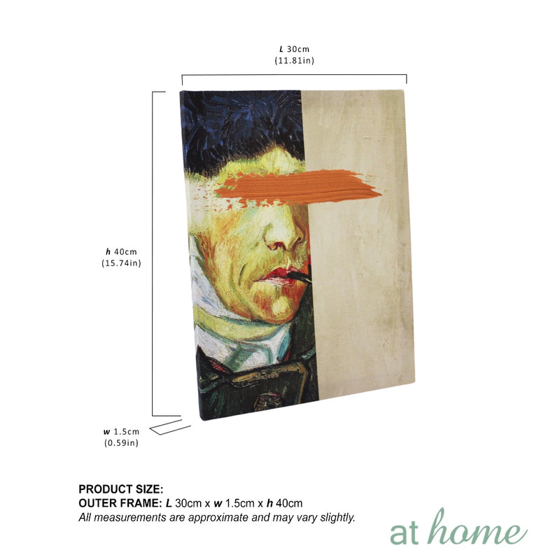 At Home Ready to Hang Set of 2 Canvas Frame - June Cool Wall Art Print For Home & Office Decoration