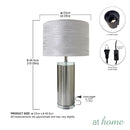 Gellie 21" Metal Table Lamp