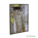 Golden Wheat Deluxe Canvas Frame Wall Art