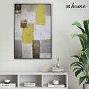 Draft Of Gold Deluxe Canvas Frame Wall Art