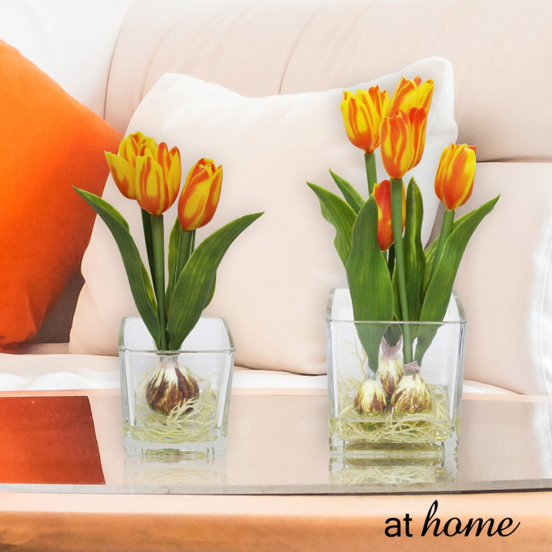 Hana Tulip Artificial Potted Plant