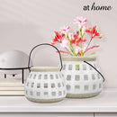 Reed Decorative Ceramic Vase