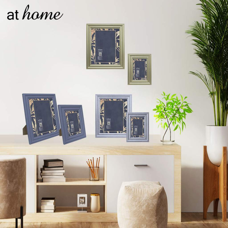 At Home Bach Modern Picture Frame w/ White Lining – Border Design Photo Display