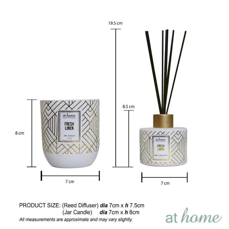 1pc Reemy Fragrance Gift Set - Jar Candle and Reed Diffuser