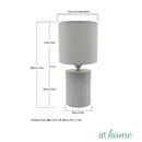 Minimalist Ceramic Table Lamp