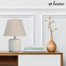 Zephyr Ceramic Table Lamp 8"