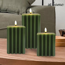 Wanda 3D LED Pillar Candle
