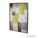 Draft Of Gold Deluxe Canvas Frame Wall Art