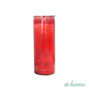 Religious Unscented Pillar Jar Candle