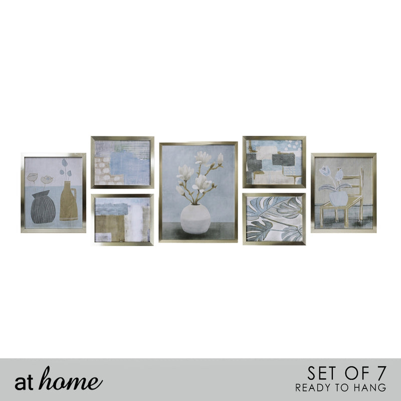 Set of 6 Or 7 Renee Canvas Wall Frame