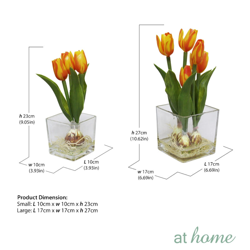 Hana Tulip Artificial Potted Plant