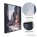 City Of Lights Deluxe Canvas Frame Wall Art