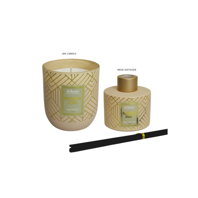 1pc Reemy Fragrance Gift Set - Jar Candle and Reed Diffuser