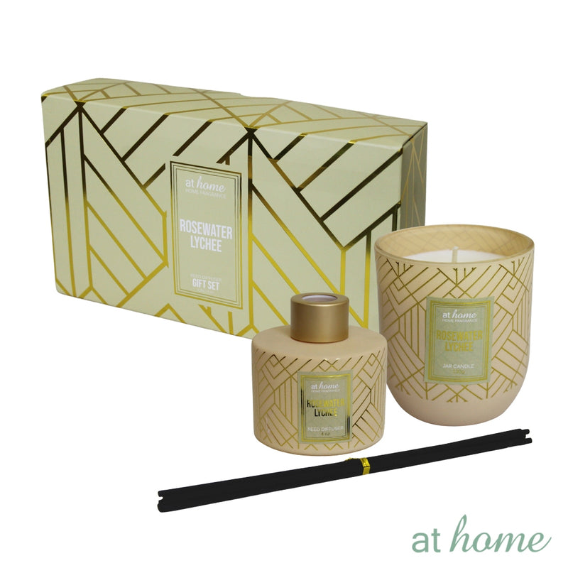 1pc Reemy Fragrance Gift Set - Jar Candle and Reed Diffuser