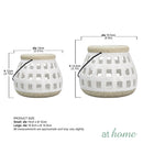 Reed Decorative Ceramic Vase