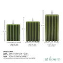 Wanda 3D LED Pillar Candle