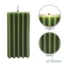 Wanda 3D LED Pillar Candle