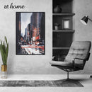 City Of Lights Deluxe Canvas Frame Wall Art