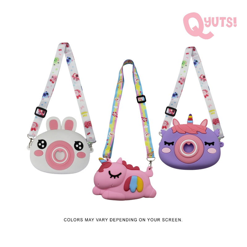 Unicorn Coin Purse with Zipper Silicone Wallet [RANDOM DESIGN]