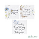At Home Ready to Hang Canvas Set Frame - Janine A Wall Art Decor