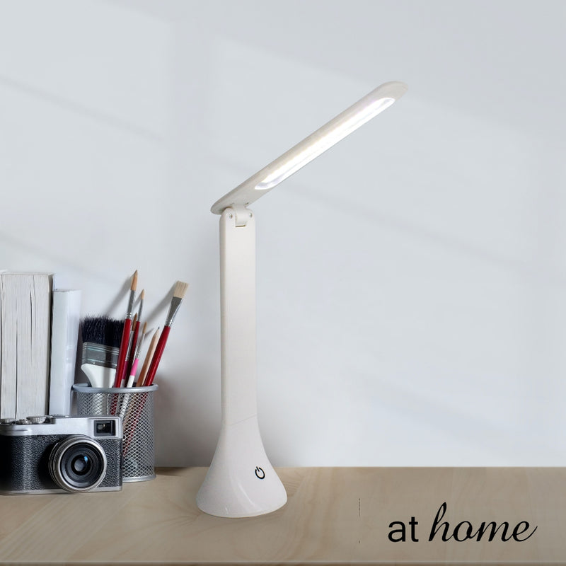 [BOGO] AT HOME Lamps DSO Dimmable LED 3 Level Daylight Desk Lamp Touch USB Modern Slim