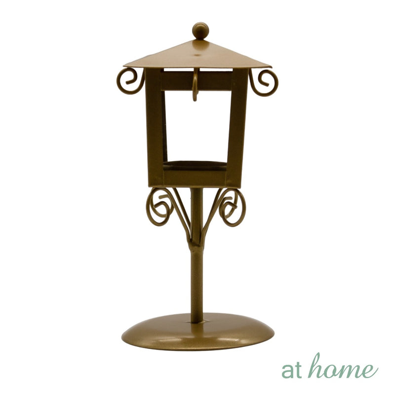 Rosette/Robin 1pc Metal Tealight Candle Holder