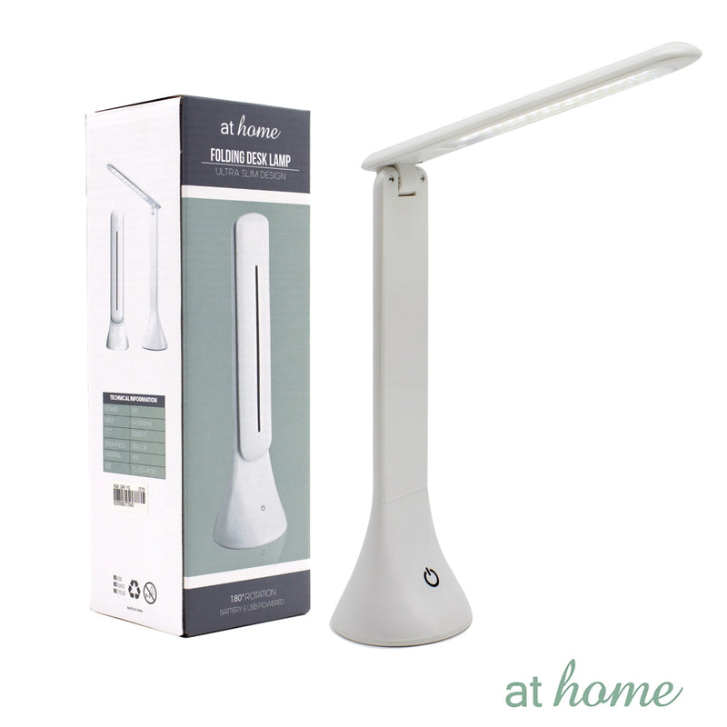 [BOGO] AT HOME Lamps DSO Dimmable LED 3 Level Daylight Desk Lamp Touch USB Modern Slim