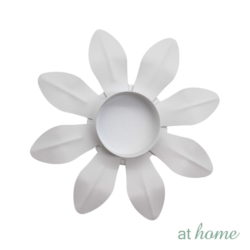 Rosette/Robin 1pc Metal Tealight Candle Holder