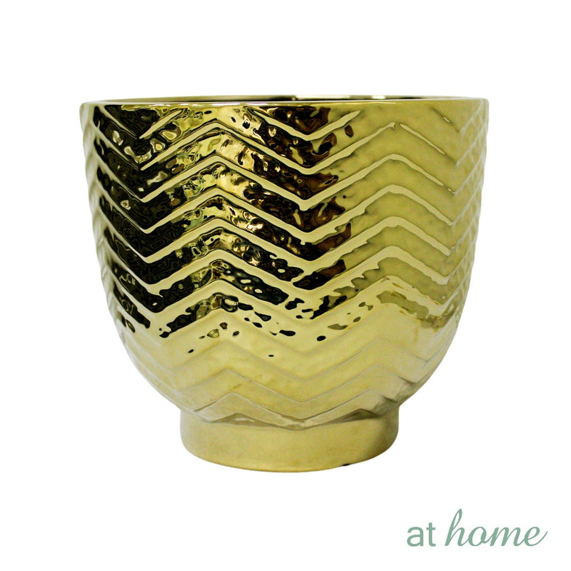 AT HOME Decorative Ceramic Vase 1pc Sarah/Sanjoe Planter Nordic– Indoor Planter, Garden Accessory