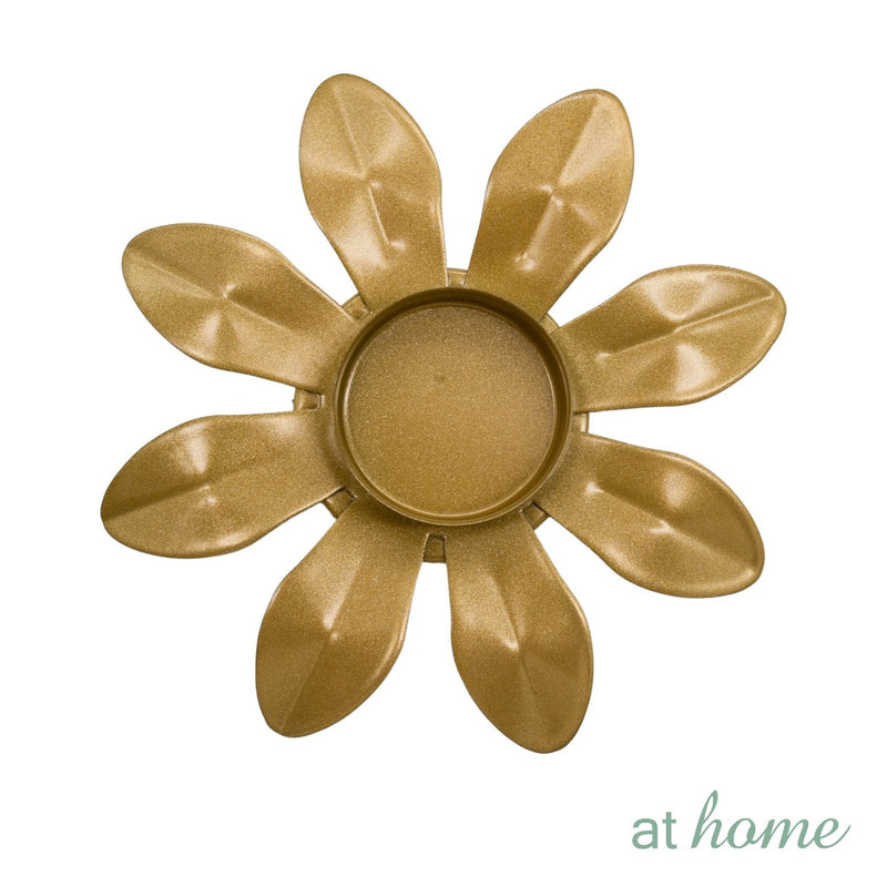 Rosette/Robin 1pc Metal Tealight Candle Holder