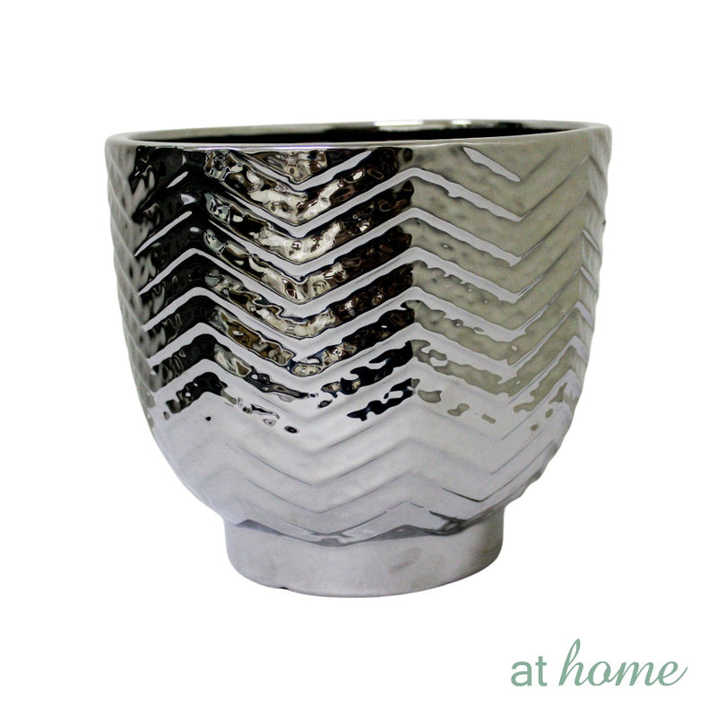 AT HOME Decorative Ceramic Vase 1pc Sarah/Sanjoe Planter Nordic– Indoor Planter, Garden Accessory