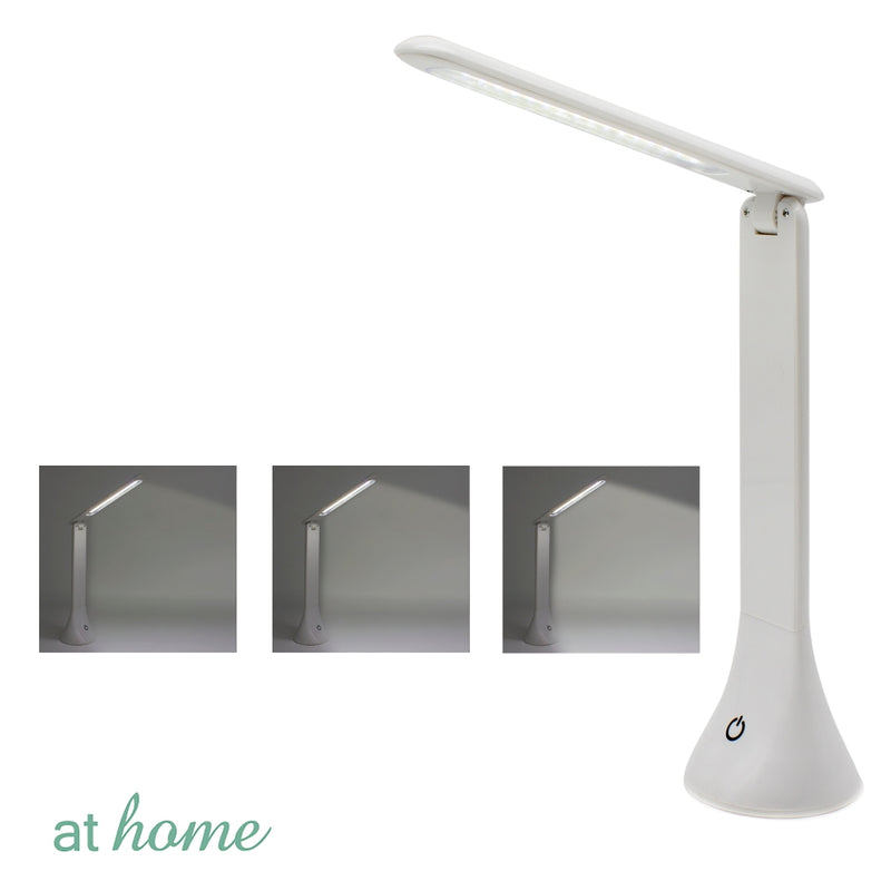 [BOGO] AT HOME Lamps DSO Dimmable LED 3 Level Daylight Desk Lamp Touch USB Modern Slim