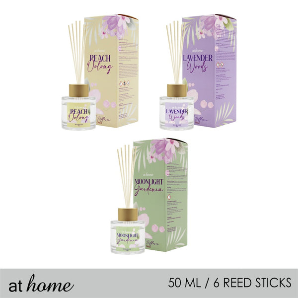 At Home Ramohna Nordic Reed Diffuser 50ml For Cozy Home Decoration, Office, Gift Ideas