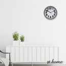 At Home Jane Analog Wall Clock Numbers Easy Read, For Home Décor, Office, Bedroom, Livingroom