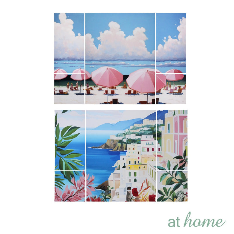 Joan and Josh Set of 5 Canvas Frame