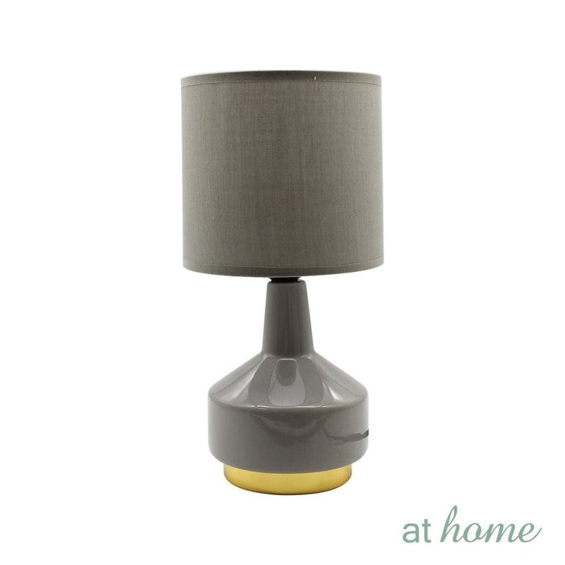 Zyppa/Zaina Nordic Ceramic Table Lamp At Home Linen Shade, Modern Warm Light, Night Light for Home
