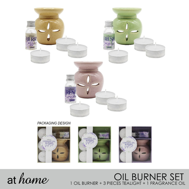 Marivic Oil Burner Set